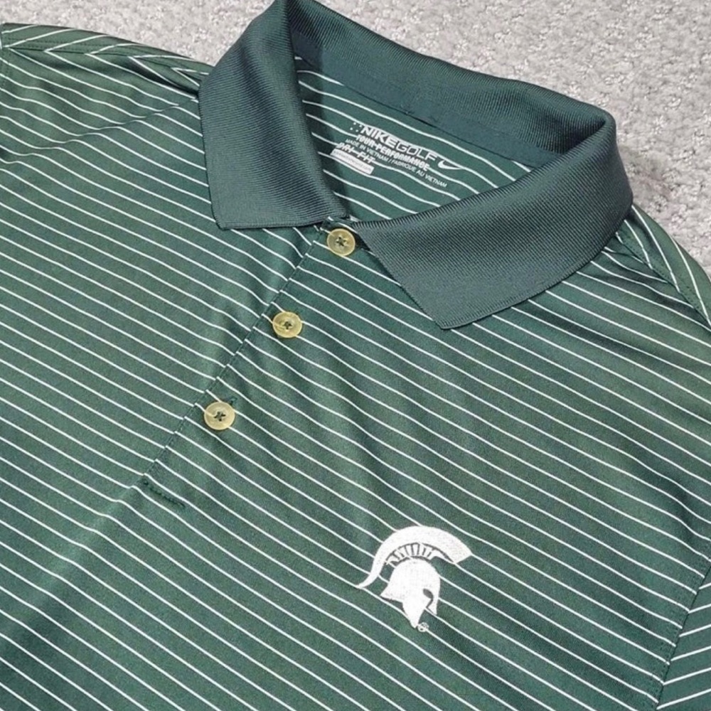 Nike Golf Michigan State Polo Men's Size XXL (B46)​
